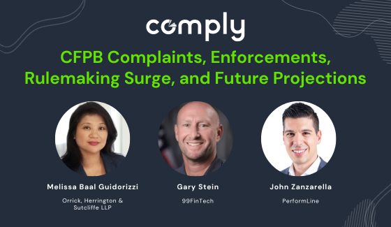 COMPLY Content Library Thumbnail_CFPB Complaints, Enforcements, Rulemaking Surge, and Future Projections